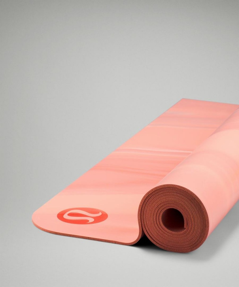 Colchonetas de Yoga Lululemon The Mat 3mm Made With FSC™ Certified Rubber Mujer Rosas Rosas Blancas Rosas Chile | 492CDQBXP
