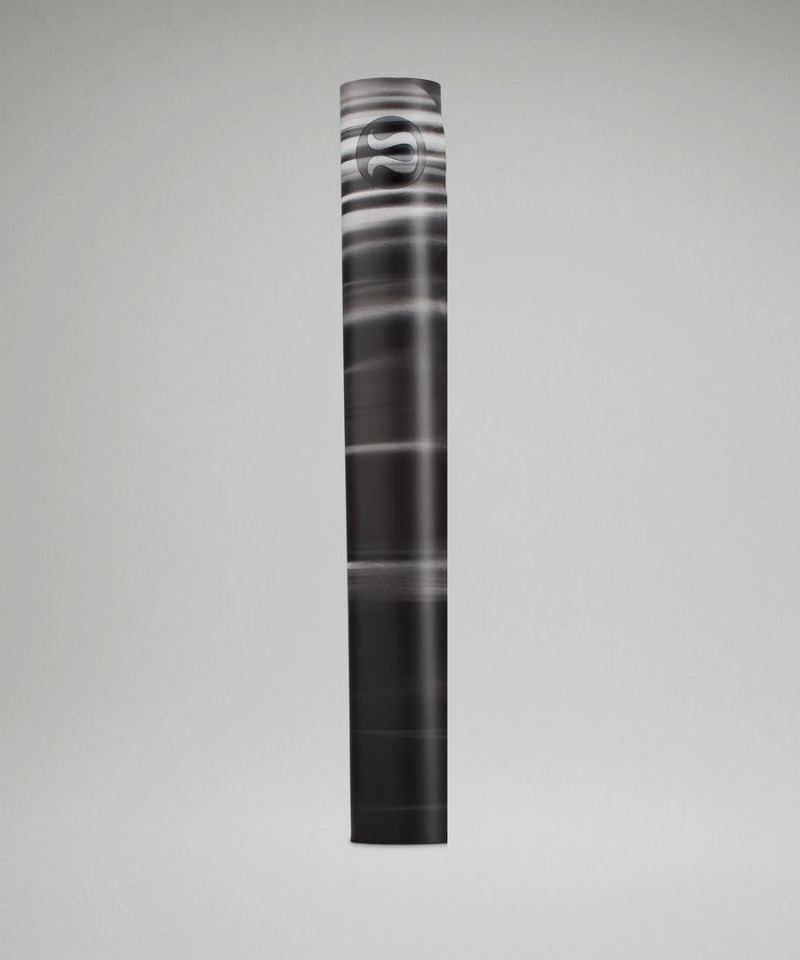 Colchonetas de Yoga Lululemon The Mat 3mm Made With FSC™ Certified Rubber Mujer Negras Blancas Negras Chile | 504GEYBNF