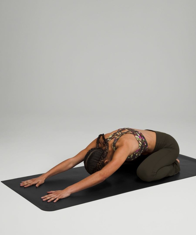 Colchonetas de Yoga Lululemon The Mat 3mm Made With FSC™ Certified Rubber Mujer Negras Chile | 792KHXMFI