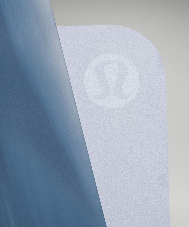 Colchonetas de Yoga Lululemon The Mat 3mm Made With FSC™ Certified Rubber Hombre Azules Azules Blancas Azules Chile | 914WKDIRA