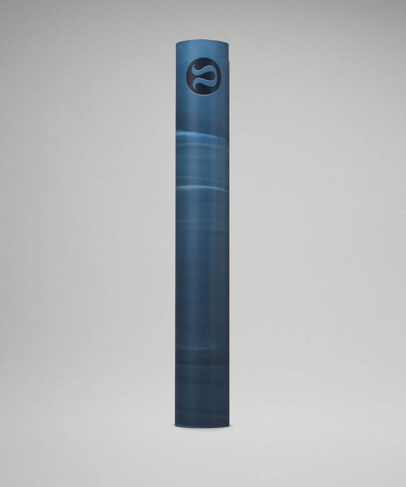 Colchonetas de Yoga Lululemon The Mat 3mm Made With FSC™ Certified Rubber Hombre Azules Azules Blancas Azules Chile | 914WKDIRA