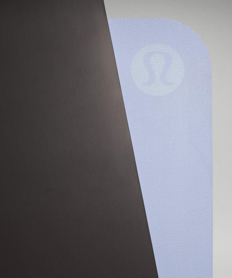 Colchonetas de Yoga Lululemon The Mat 5mm Made With FSC™ Certified Rubber Logo Mujer Negras Azules Beige Chile | 402PLGJFC