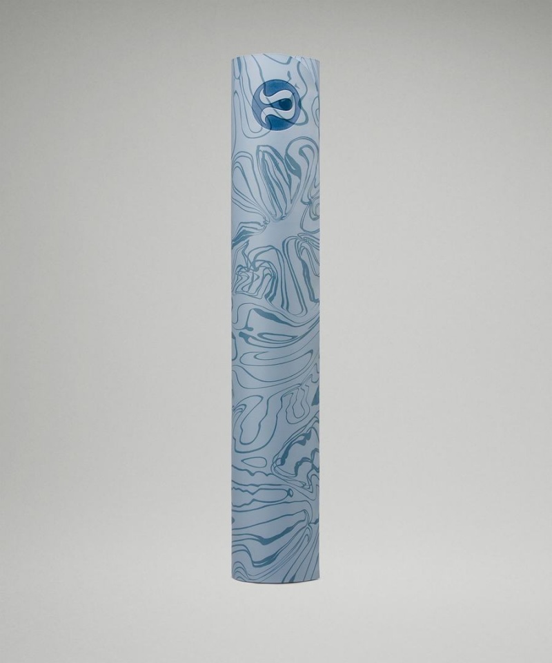 Colchonetas de Yoga Lululemon The Mat 5mm Made With FSC™ Certified Rubber Mujer Azules Beige Azules Azules Beige Chile | 796QFWCUH