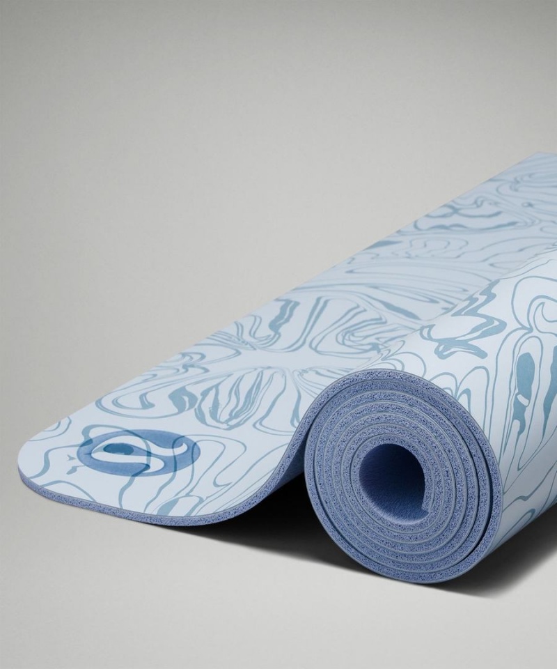 Colchonetas de Yoga Lululemon The Mat 5mm Made With FSC™ Certified Rubber Mujer Azules Beige Azules Azules Beige Chile | 796QFWCUH