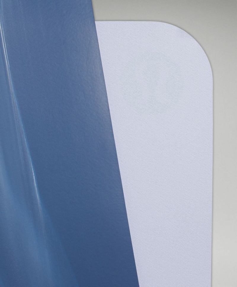 Colchonetas de Yoga Lululemon The Mat 5mm Made With FSC™ Certified Rubber Mujer Azules Azules Blancas Azules Chile | 819HCZJDM