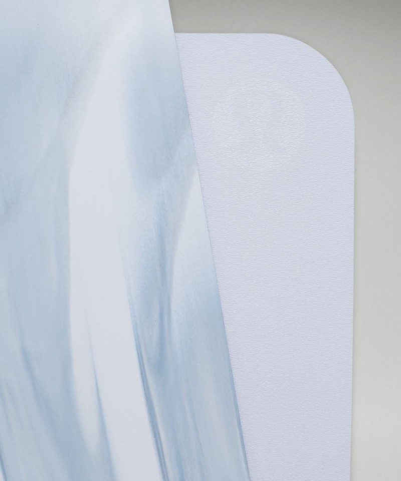 Colchonetas de Yoga Lululemon The Mat 5mm Made With FSC™ Certified Rubber Mujer Azules Azules Blancas Azules Chile | 682KWULFI