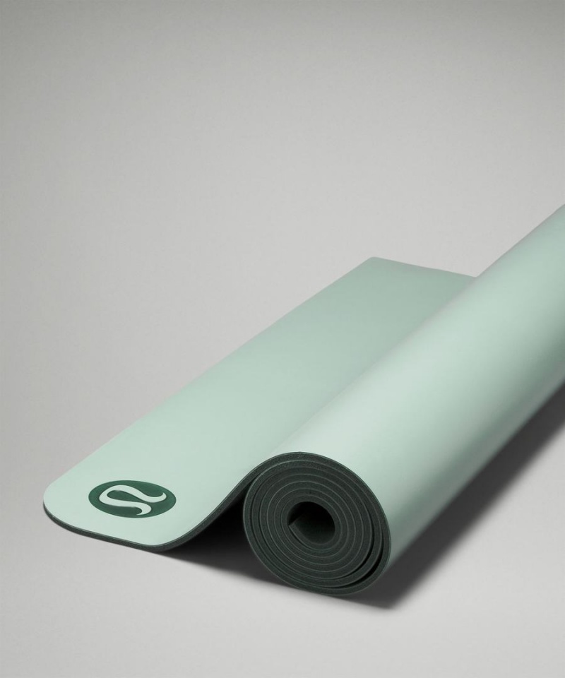 Colchonetas de Yoga Lululemon The Mat 5mm Made With FSC™ Certified Rubber Mujer Plateadas Azules Turquesa Chile | 407VMNJFE