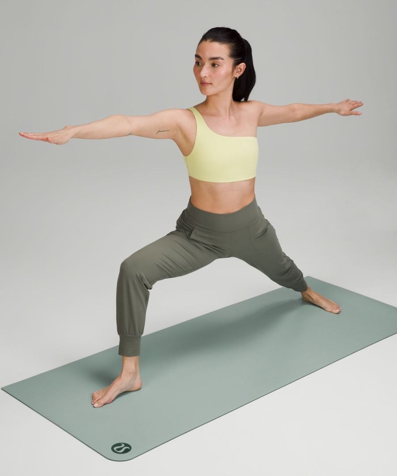 Colchonetas de Yoga Lululemon The Mat 5mm Made With FSC™ Certified Rubber Mujer Plateadas Azules Turquesa Chile | 407VMNJFE
