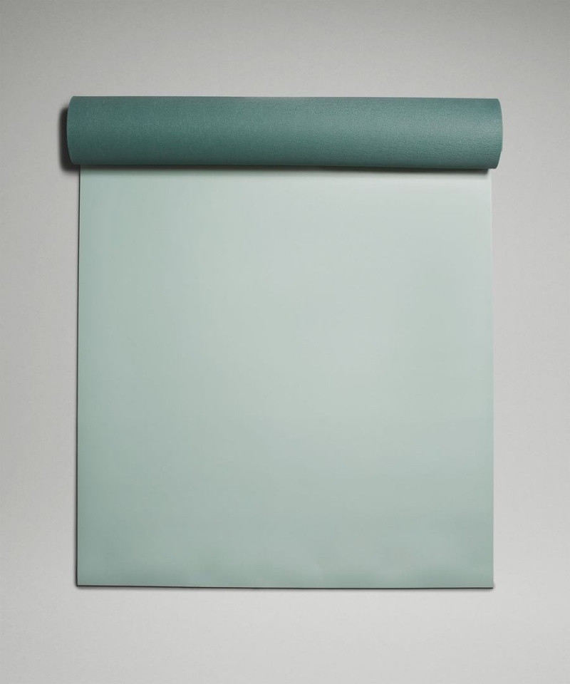 Colchonetas de Yoga Lululemon The Mat 5mm Made With FSC™ Certified Rubber Mujer Plateadas Azules Turquesa Chile | 407VMNJFE