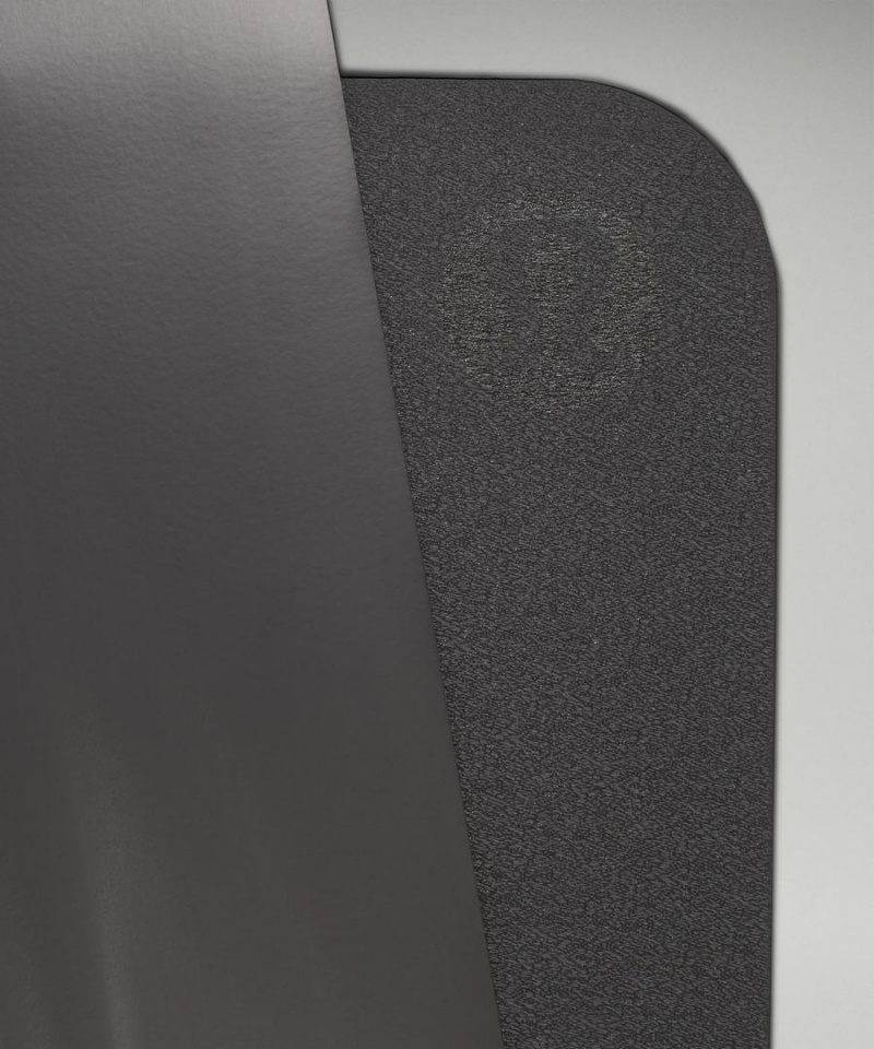 Colchonetas de Yoga Lululemon The Mat 5mm Made With FSC™ Certified Rubber Mujer Negras Blancas Negras Chile | 029DBRFUK