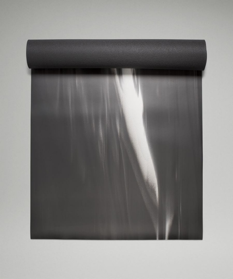 Colchonetas de Yoga Lululemon The Mat 5mm Made With FSC™ Certified Rubber Mujer Negras Blancas Negras Chile | 029DBRFUK