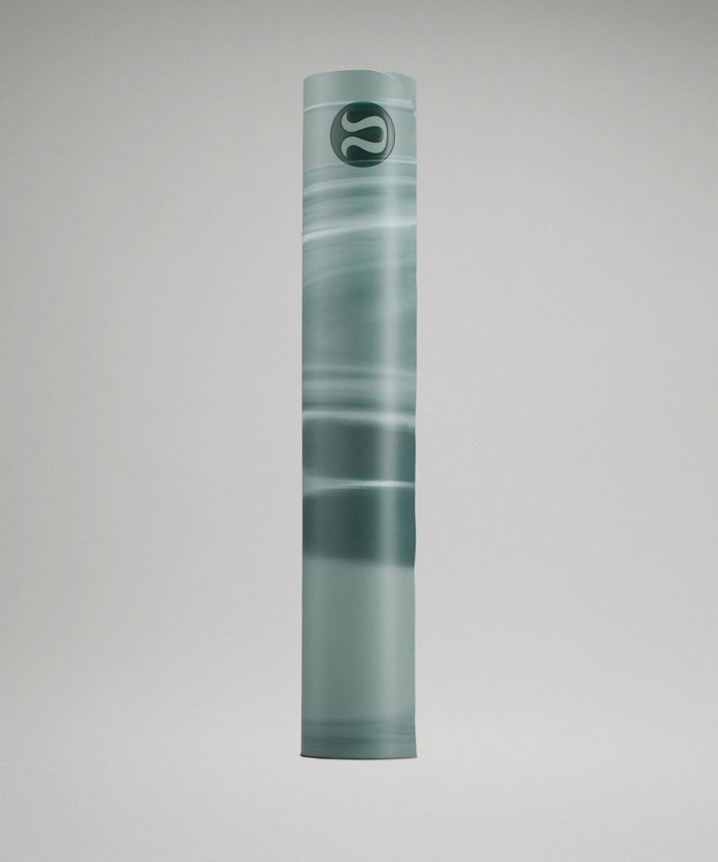 Colchonetas de Yoga Lululemon The Mat 5mm Made With FSC™ Certified Rubber Mujer Plateadas Azules Turquesa Azules Plateadas Azules Chile | 805MGUDBE