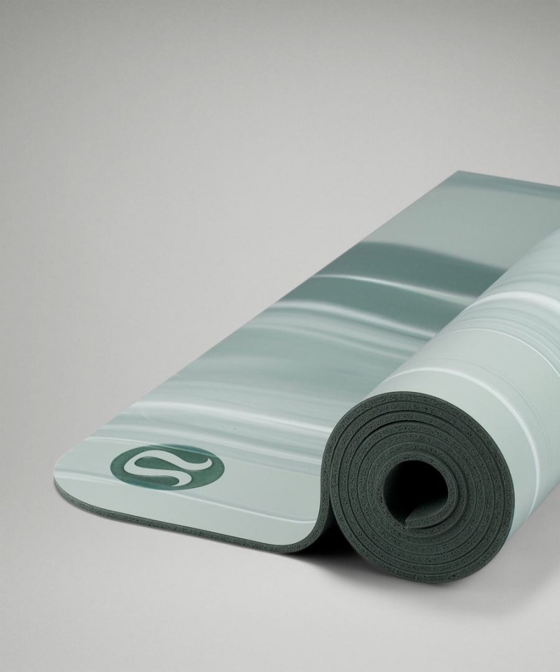 Colchonetas de Yoga Lululemon The Mat 5mm Made With FSC™ Certified Rubber Mujer Plateadas Azules Turquesa Azules Plateadas Azules Chile | 805MGUDBE
