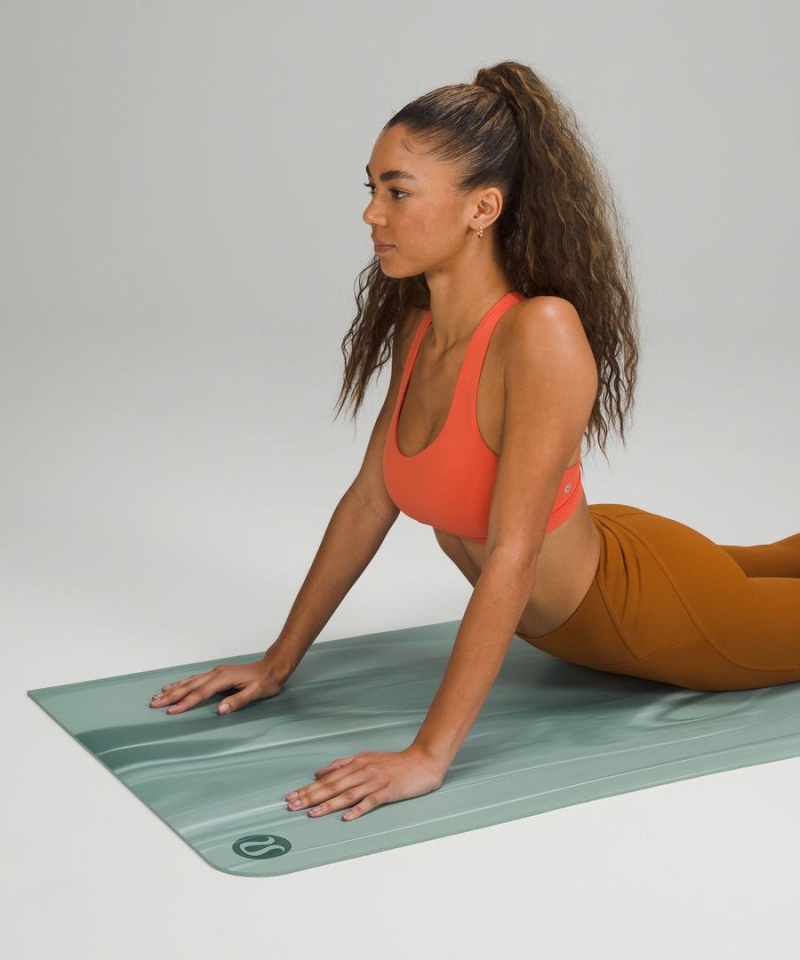 Colchonetas de Yoga Lululemon The Mat 5mm Made With FSC™ Certified Rubber Mujer Plateadas Azules Turquesa Azules Plateadas Azules Chile | 805MGUDBE
