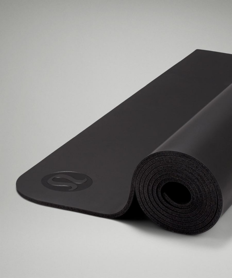 Colchonetas de Yoga Lululemon The Mat 5mm Made With FSC™ Certified Rubber Mujer Negras Chile | 438NIPKGB