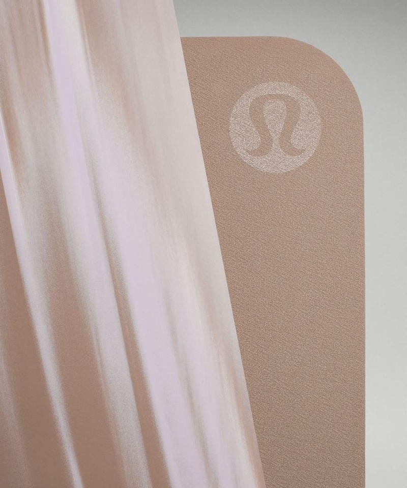 Colchonetas de Yoga Lululemon The Mat 5mm Made With FSC™ Certified Rubber Hombre Kaki Moradas Blancas Chile | 124QAXKUS