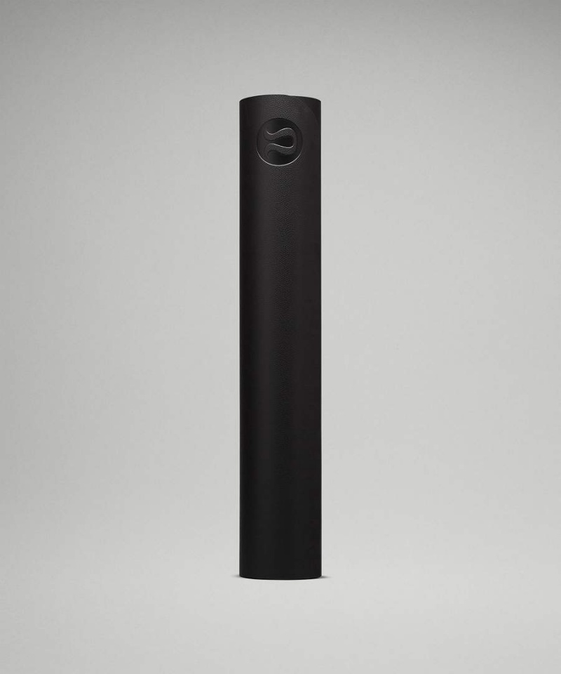 Colchonetas de Yoga Lululemon The Mat 5mm Made With FSC™ Certified Rubber Textured Hombre Negras Chile | 389BACSKF