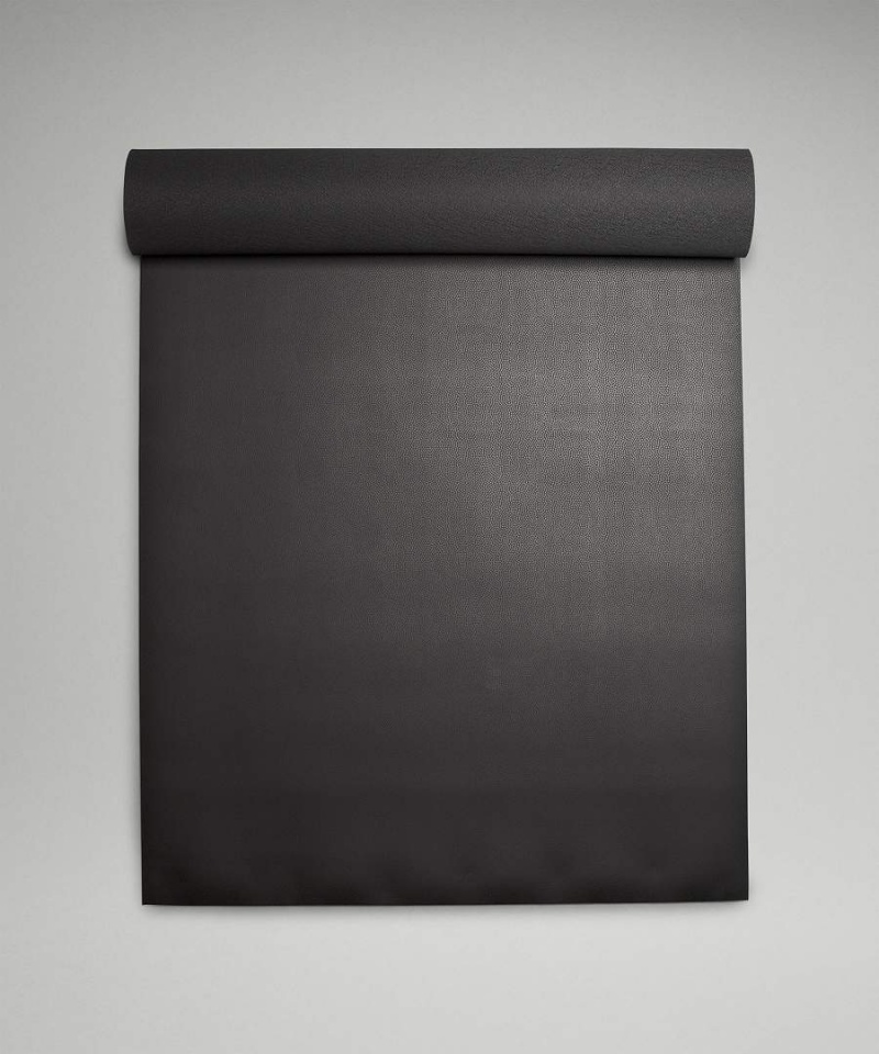 Colchonetas de Yoga Lululemon The Mat 5mm Made With FSC™ Certified Rubber Textured Hombre Negras Chile | 389BACSKF
