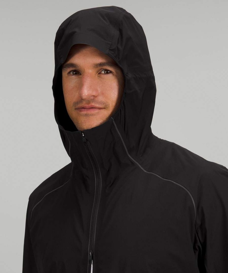Cortavientos Lululemon Fast and Free Hombre Negras Chile | 250ZLNRPJ