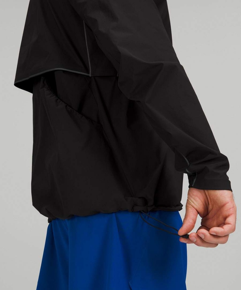 Cortavientos Lululemon Fast and Free Hombre Negras Chile | 250ZLNRPJ