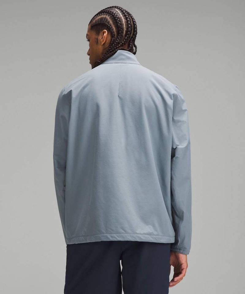 Cortavientos Lululemon Golf Half-Zip Hombre Azules Chile | 716PCJTQF