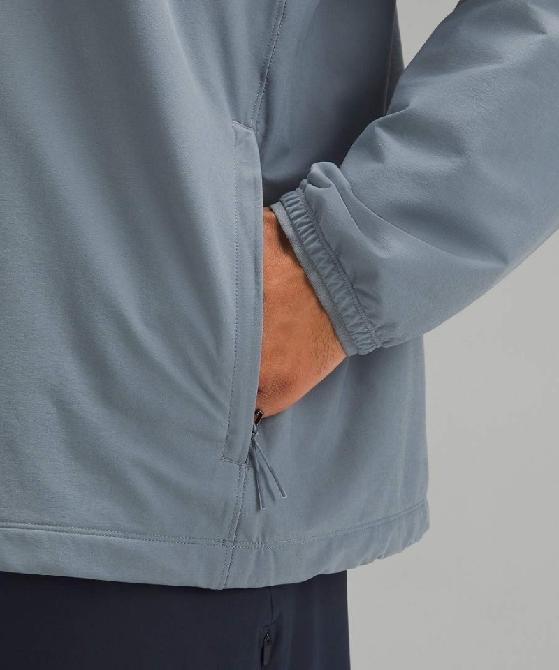 Cortavientos Lululemon Golf Half-Zip Hombre Azules Chile | 716PCJTQF