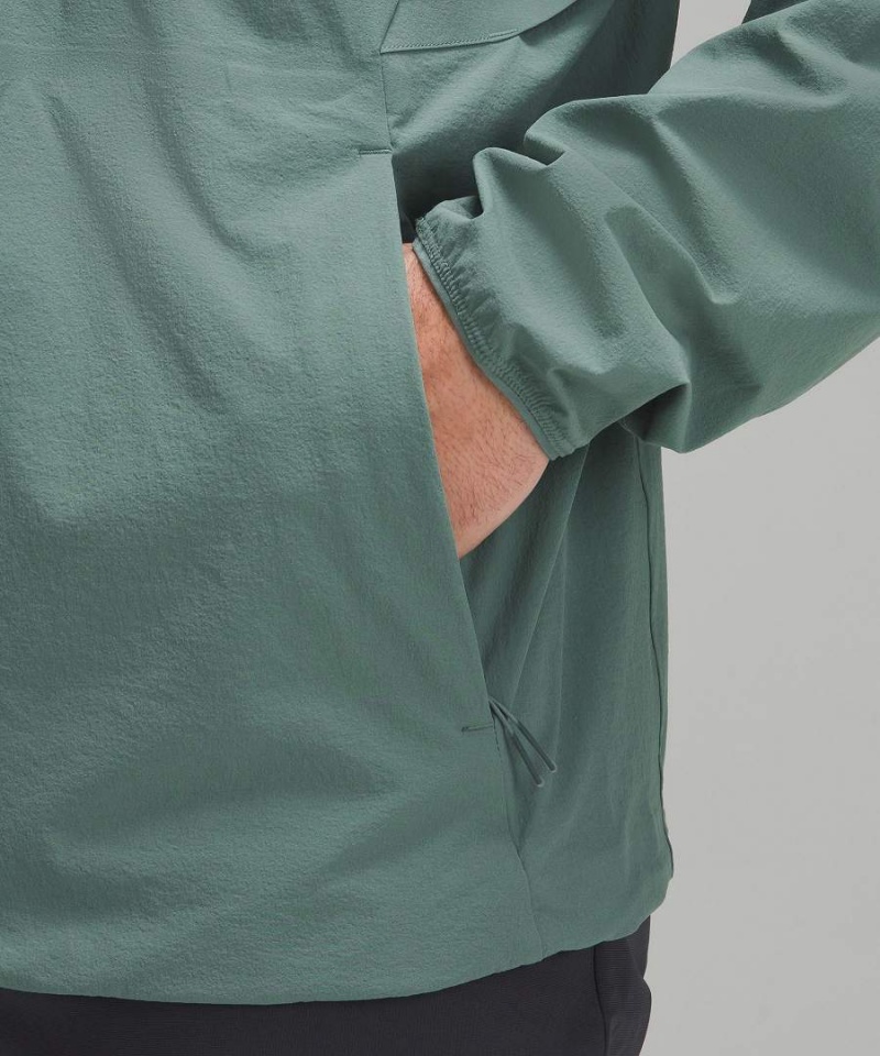 Cortavientos Lululemon Sojourn Hombre Verde Oscuro Chile | 251FAYMPD