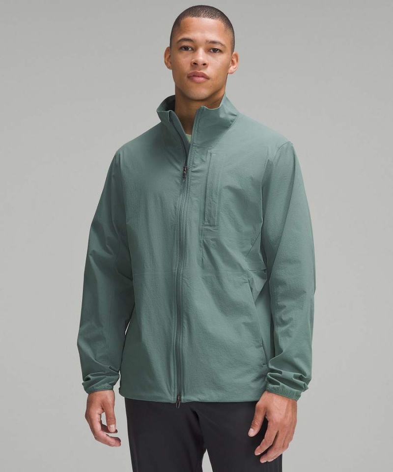 Cortavientos Lululemon Sojourn Hombre Verde Oscuro Chile | 251FAYMPD