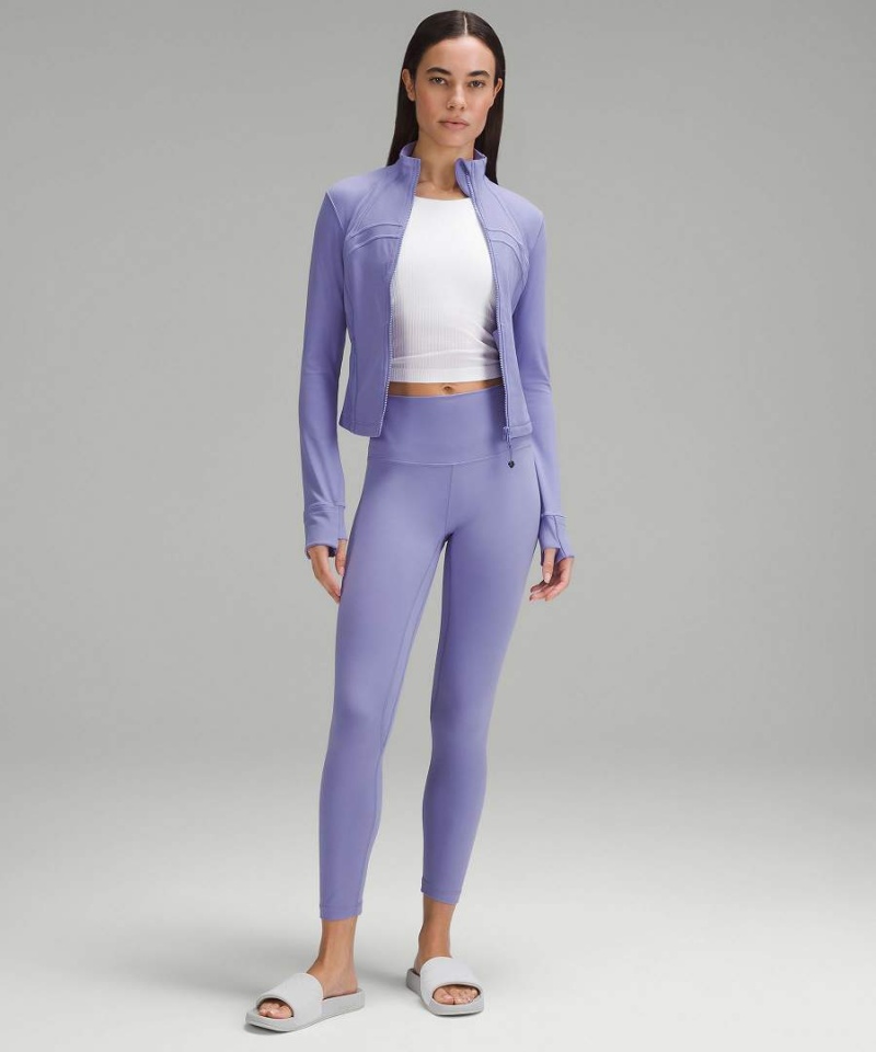 Define Jacket Lululemon Cropped Nulu Mujer Lavanda Oscuro Chile | 139WTJVFR