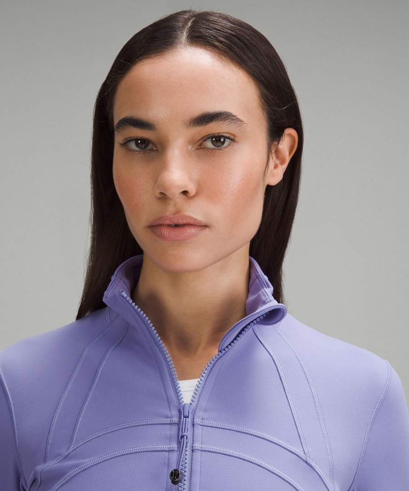 Define Jacket Lululemon Cropped Nulu Mujer Lavanda Oscuro Chile | 139WTJVFR