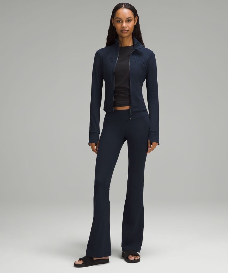 Define Jacket Lululemon Cropped Nulu Mujer Azul Marino Chile | 869CRKLXO