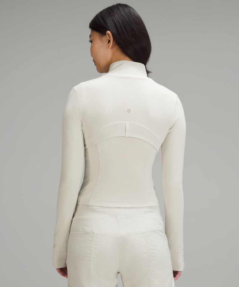 Define Jacket Lululemon Cropped Nulu Mujer Beige Chile | 068AWKOYD
