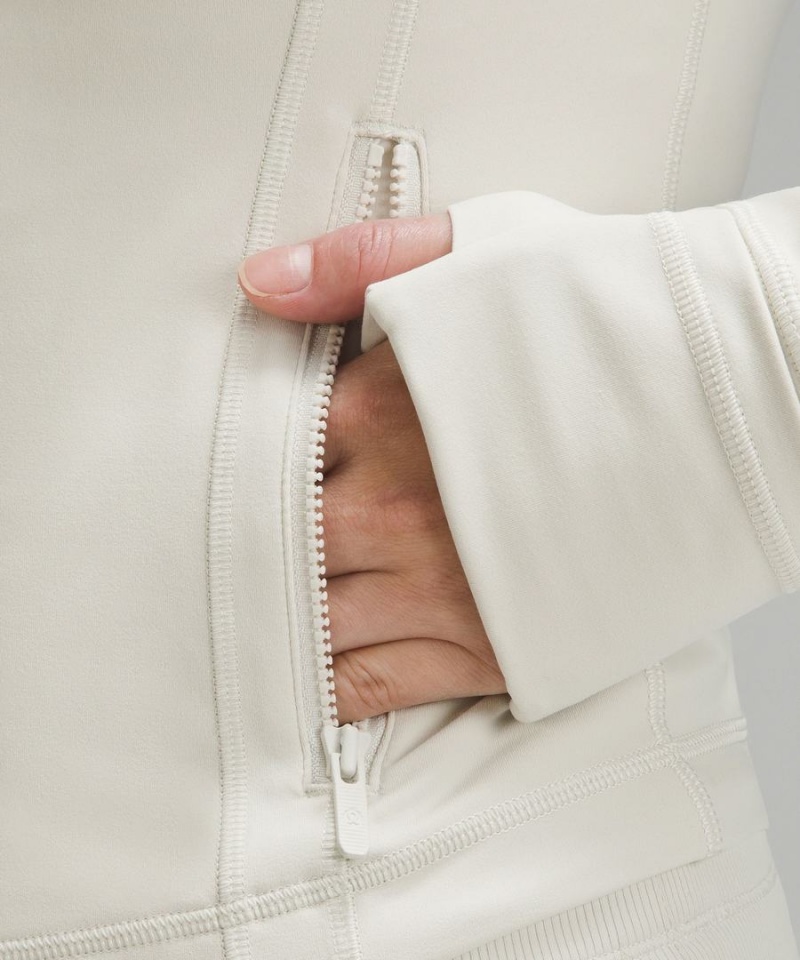 Define Jacket Lululemon Cropped Nulu Mujer Beige Chile | 068AWKOYD