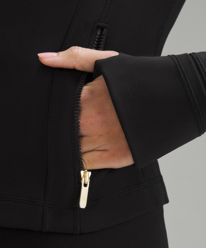Define Jacket Lululemon Cropped Nulu Mujer Negras Doradas Chile | 371OJSCBI