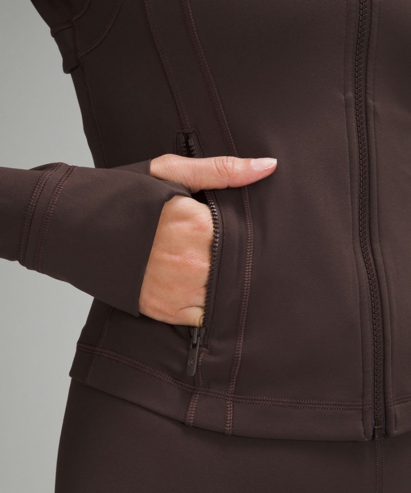 Define Jacket Lululemon Cropped Nulu Mujer Chocolate Chile | 760EHZDUF