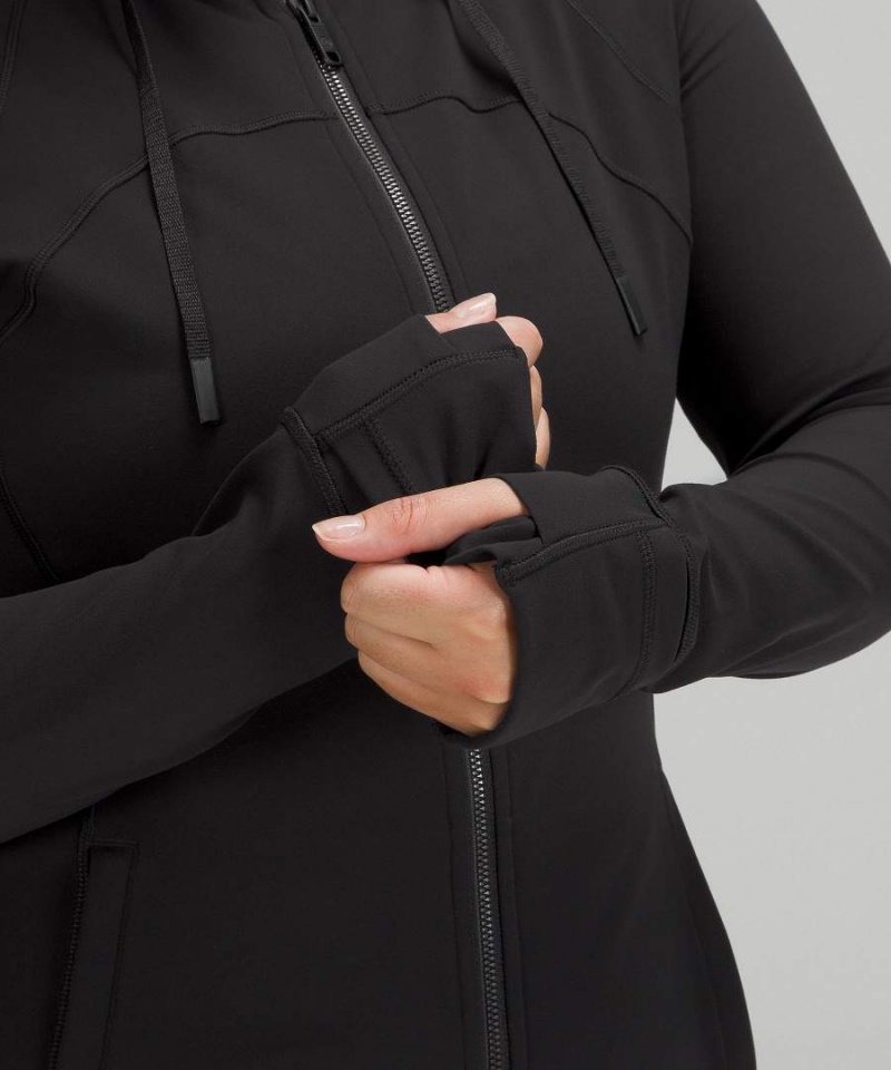 Define Jacket Lululemon Encapuchado Mesh Vent Nulu Mujer Negras Chile | 485BPZFEA