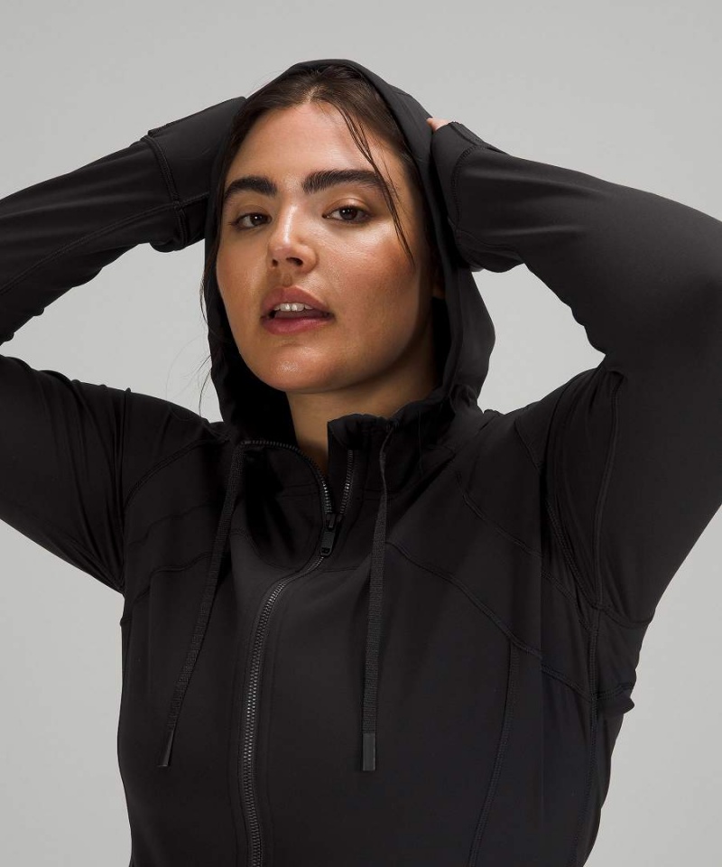 Define Jacket Lululemon Encapuchado Mesh Vent Nulu Mujer Negras Chile | 485BPZFEA