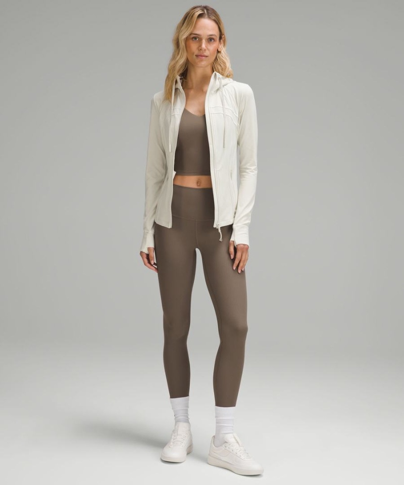 Define Jacket Lululemon Encapuchado Nulu Mujer Beige Chile | 623ETHYFS