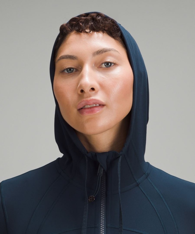 Define Jacket Lululemon Encapuchado Nulu Mujer Azul Marino Chile | 174FIEQUK