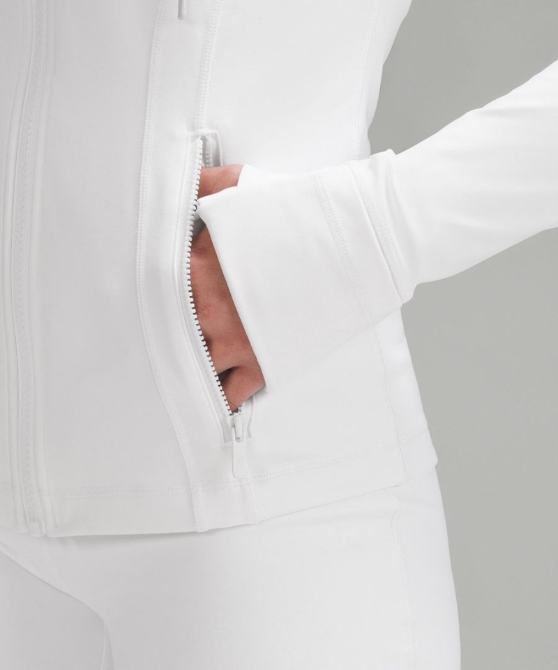 Define Jacket Lululemon Encapuchado Nulu Mujer Blancas Chile | 071EIMSWQ