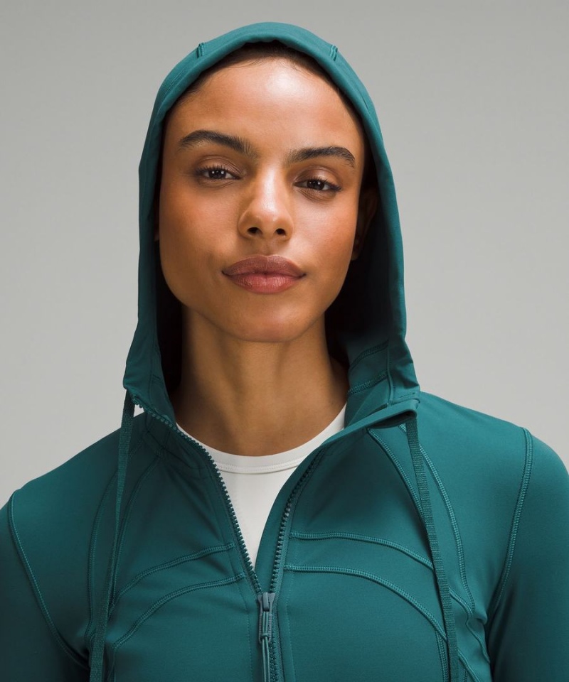 Define Jacket Lululemon Encapuchado Nulu Mujer Turquesa Chile | 387KJUROL