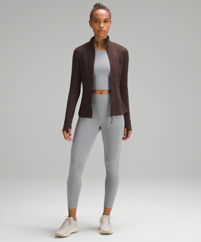 Define Jacket Lululemon Luon Mujer Chocolate Chile | 325HNMUSD