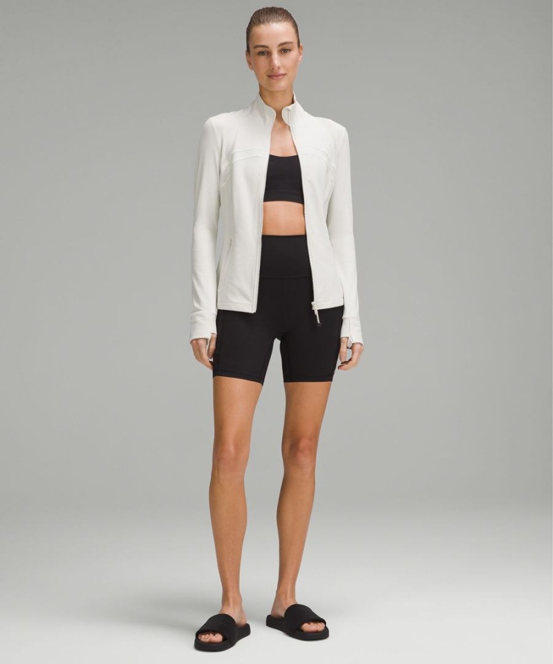 Define Jacket Lululemon Nulu Mujer Beige Chile | 364GFKNMO