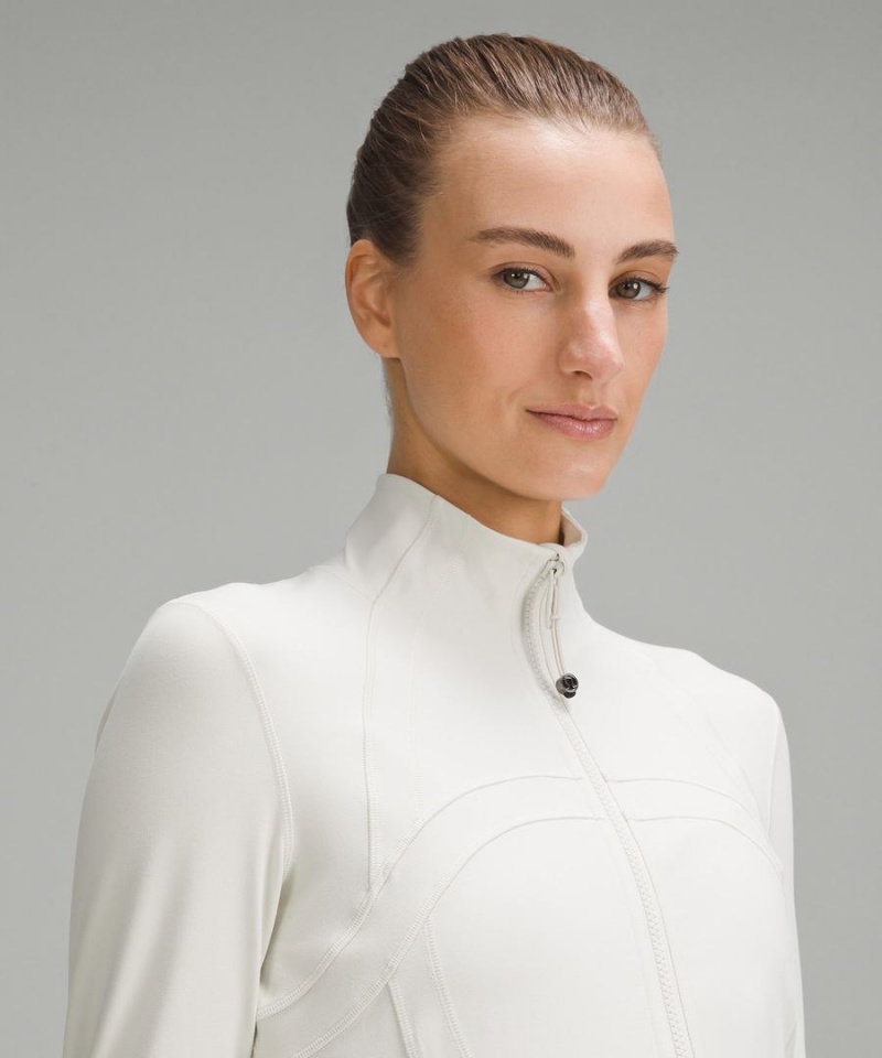 Define Jacket Lululemon Nulu Mujer Beige Chile | 364GFKNMO