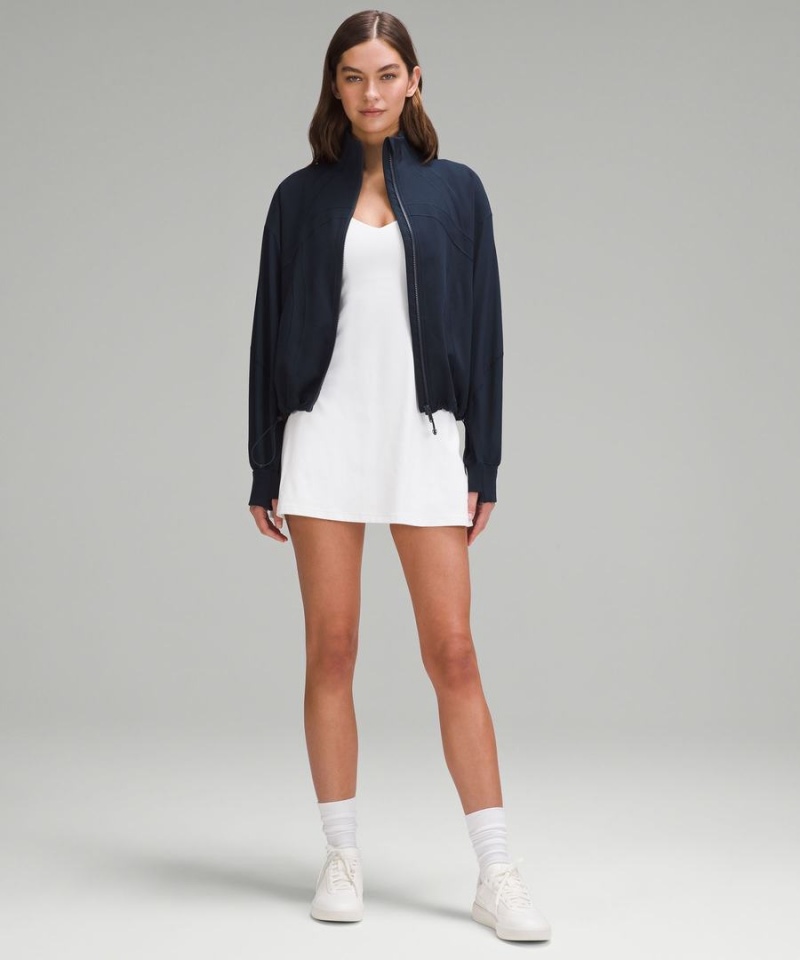 Define Jacket Lululemon Relaxed-Fit Luon Mujer Azul Marino Chile | 029CVJFOT