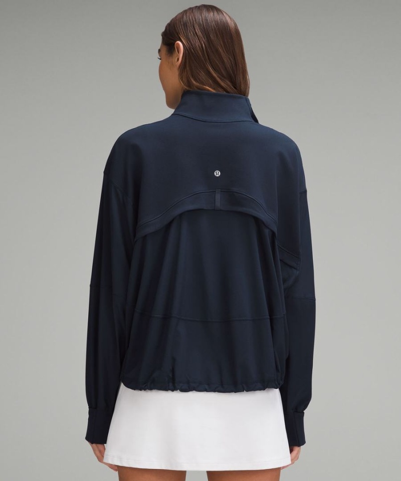 Define Jacket Lululemon Relaxed-Fit Luon Mujer Azul Marino Chile | 029CVJFOT