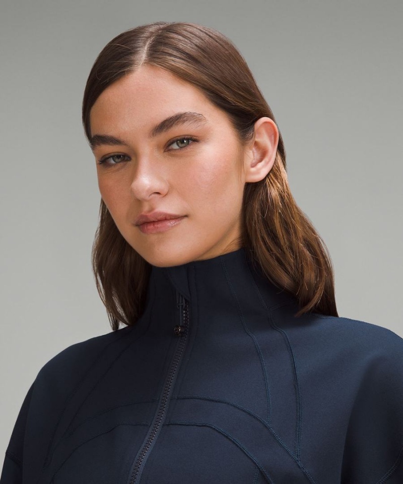Define Jacket Lululemon Relaxed-Fit Luon Mujer Azul Marino Chile | 029CVJFOT