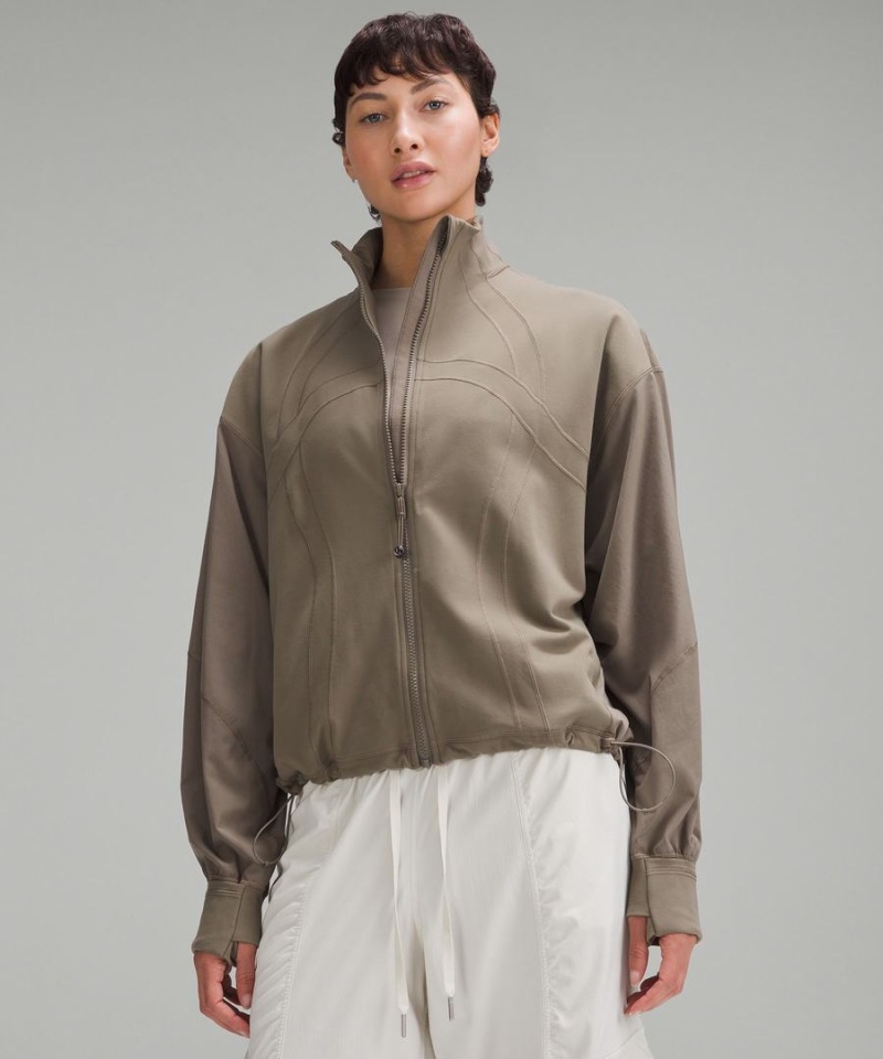 Define Jacket Lululemon Relaxed-Fit Luon Mujer Gris Chile | 923FUOIBH
