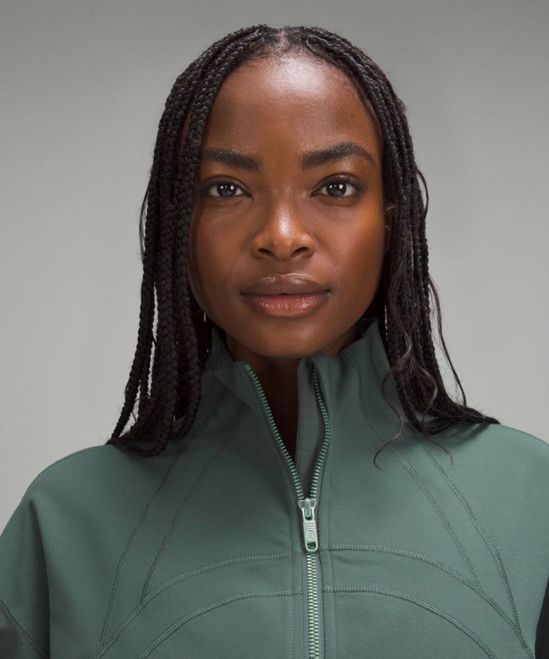 Define Jacket Lululemon Relaxed-Fit Luon Mujer Verde Oscuro Chile | 176HDPGOF