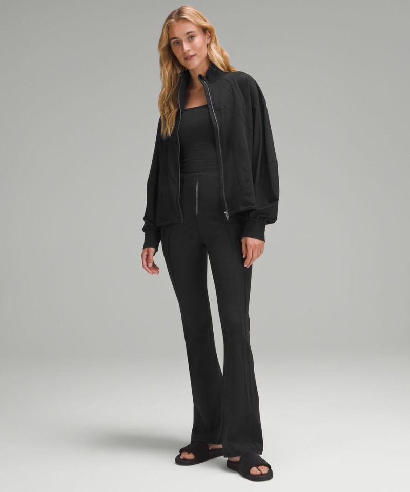 Define Jacket Lululemon Relaxed-Fit Luon Mujer Negras Chile | 349UOJZVM